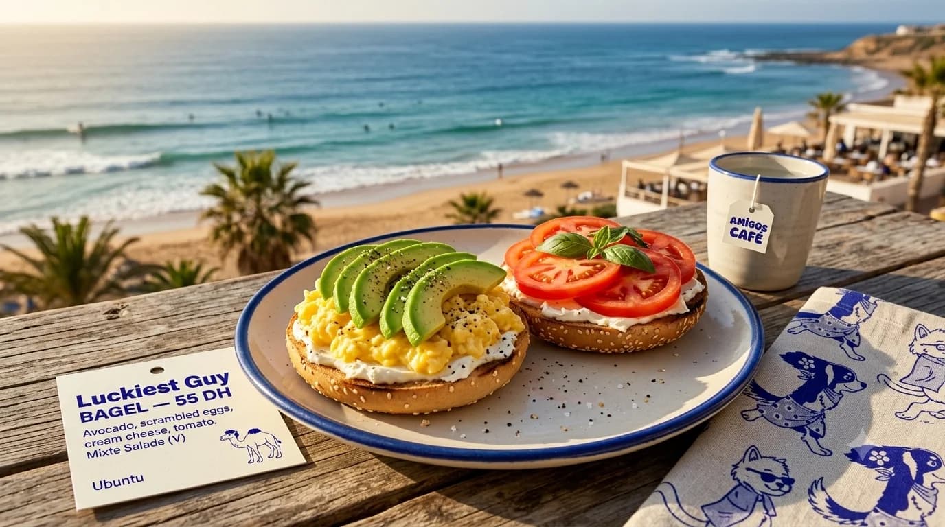 Avocado Bagel